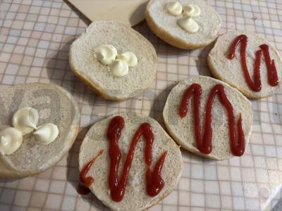 Greiti burgeriai su kotletais Žingsnis 5