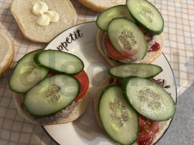 Greiti burgeriai su kotletais Žingsnis 8