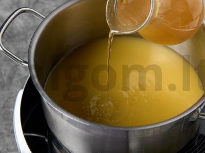 Risotto su šukutėmis Žingsnis 1