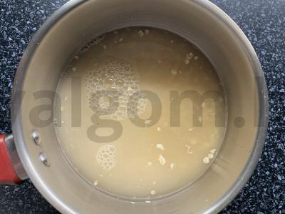 Avižinė košė su varške ir bananais Žingsnis 2