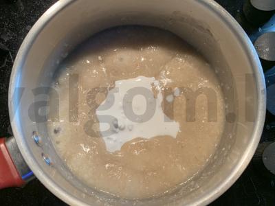 Avižinė košė su varške ir bananais Žingsnis 3