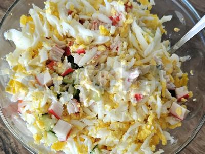 Salotas su kukurūzais Žingsnis 3