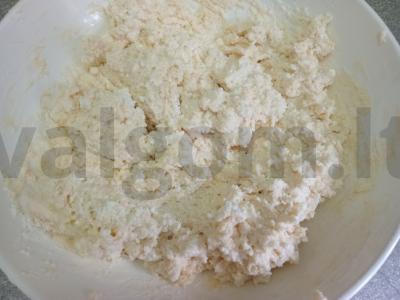 Varškės bandelės Žingsnis 4