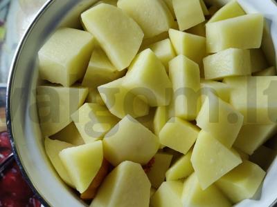 Moliūgų ir bulvių piurė Žingsnis 4