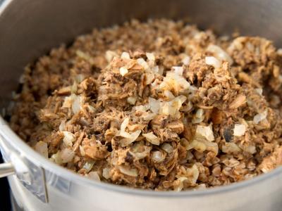 Grikių košė su tunu Žingsnis 6