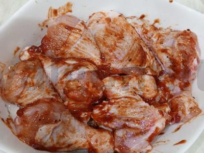 Vištienos asorti su troškintomis daržovėmis Žingsnis 2