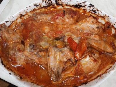 Vištienos asorti su troškintomis daržovėmis Žingsnis 4