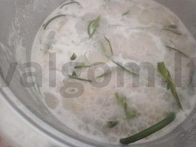 Avižų ir česnako daigų tyrė Žingsnis 4