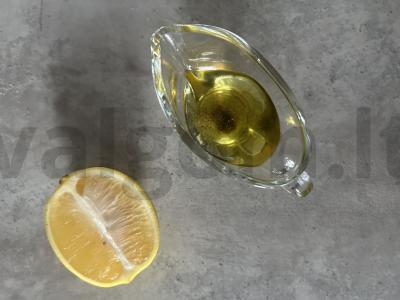 Avokadų, varškės ir paprikų salotos Žingsnis 4