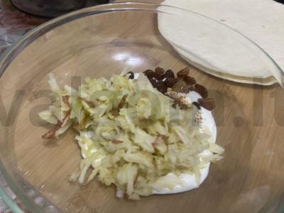 Saldūs tortilijų vokeliai Žingsnis 3