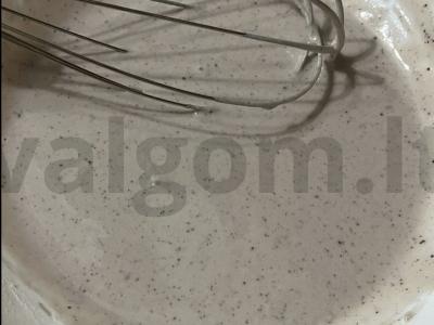 Mėlynių blynai pusryčiams Žingsnis 3