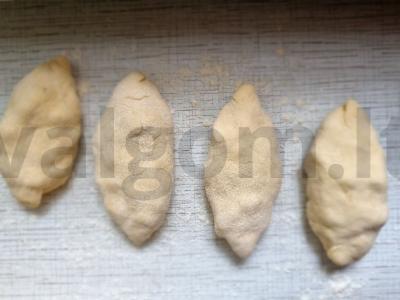 Obuolių pyragėliai keptuvėje Žingsnis 6