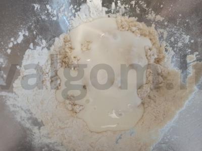 Gražūs bananiniai blynai su kefyru Žingsnis 3