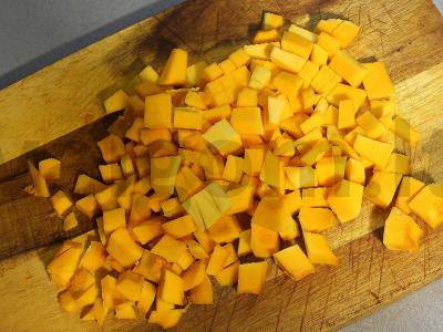 Kuskusas su moliūgu ir daržovėmis Žingsnis 2