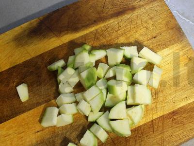 Kuskusas su moliūgu ir daržovėmis Žingsnis 3