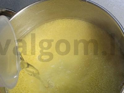 Kuskusas su moliūgu ir daržovėmis Žingsnis 7