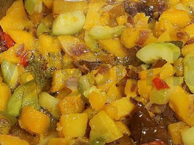 Kuskusas su moliūgu ir daržovėmis Žingsnis 8