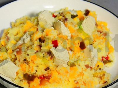 Kuskusas su moliūgu ir daržovėmis Žingsnis 10