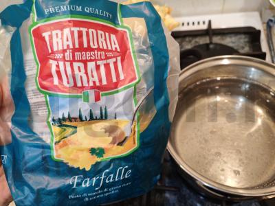 Makaronai su kiaulienos troškiniu Žingsnis 1