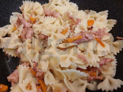 Makaronai su kiaulienos troškiniu Žingsnis 12