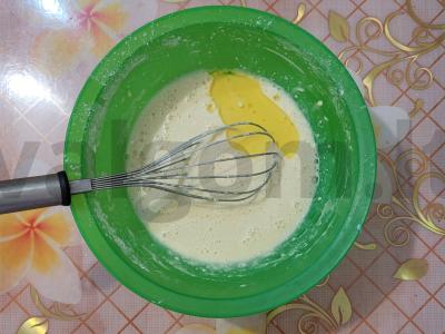 Švelnūs blynai su pienu Žingsnis 3