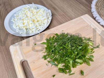 Sūrio sriuba su voveraitėmis Žingsnis 4