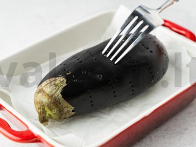 Baklažanai su tahini Žingsnis 3