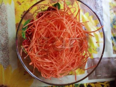 Funchosa su grybais Žingsnis 1