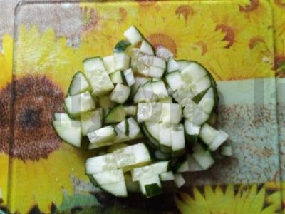 Funchosa su grybais Žingsnis 7