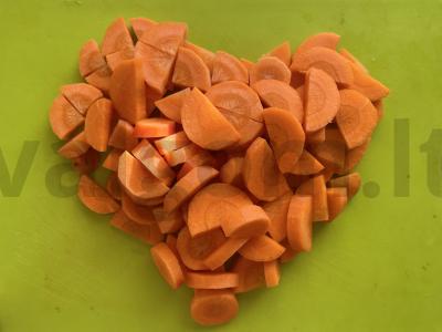 Jautienos kepenų sriuba su pomidorais „Donorska“ Žingsnis 4