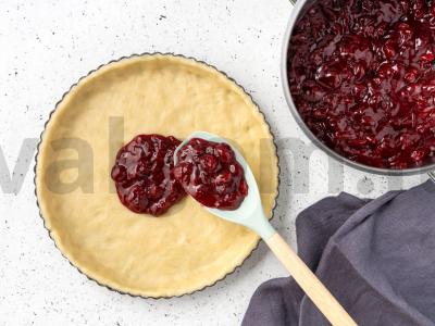 Vyšnių pyragas iš serialo „Twin Peaks“ Žingsnis 6