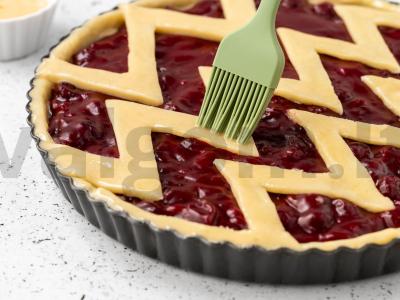 Vyšnių pyragas iš serialo „Twin Peaks“ Žingsnis 8