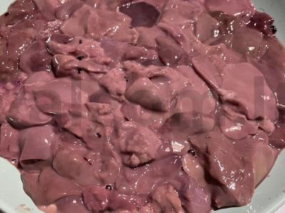 Vištienos kepenėlių „Grietinėlės“ paštetas Žingsnis 1