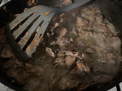 Vištienos kepenėlių „Grietinėlės“ paštetas Žingsnis 4