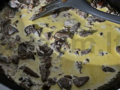 Vištienos kepenėlių „Grietinėlės“ paštetas Žingsnis 5