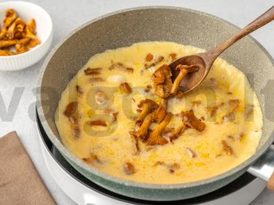 Omletas su voveraitėmis Žingsnis 5