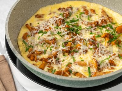 Omletas su voveraitėmis Žingsnis 6