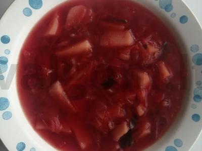 Borščas su citrinos sultimis pagrindine nuotrauka