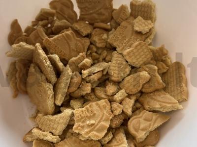 Šokoladinis dešrelis iš sausainių Žingsnis 1