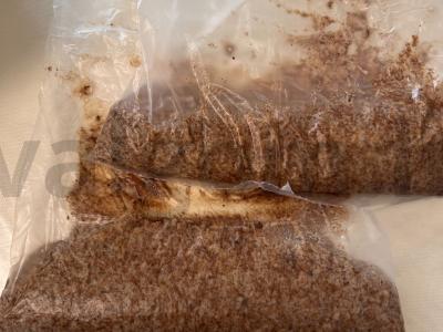 Šokoladinis dešrelis iš sausainių Žingsnis 3