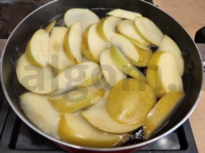 Šviežių obuolių ir džiovintų abrikosų kompotas Žingsnis 5