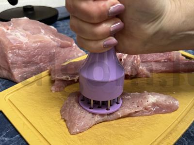 Švelnūs kiaulienos kepsniai Žingsnis 3