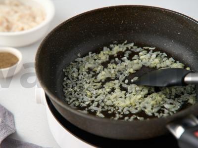 Ryžių apkepas su žuvies faršu Žingsnis 2