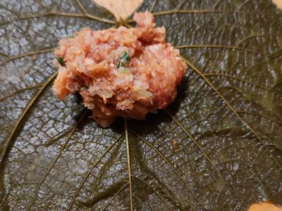 Jautienos dolma su grietinės ir česnako padažu Žingsnis 3