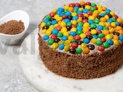 Šokoladinis tortas su siurprizu Žingsnis 9