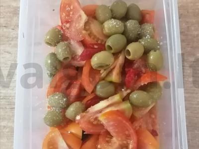 Marinuoti pomidorai su alyvuogėmis Žingsnis 6