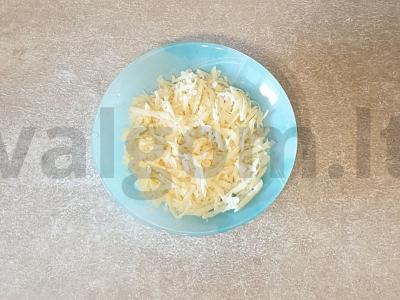 Aštrus pica su aštriu padažu Žingsnis 6