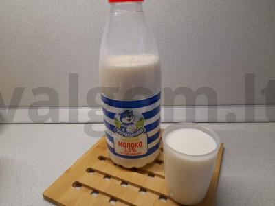 Pieninė kukurūzų košė su nektarinu ir žemės riešutų pasta Žingsnis 2