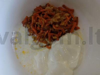 Nuostabūs kalakutienos kotletai grietinės padaže Žingsnis 10