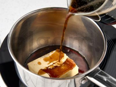 Šokoladinis pyragas su alumi Žingsnis 1